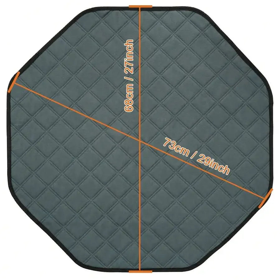 Washable Octagon Dog Pee Pads, Reusable Cat Sleep Game Mat, Fits 29" Octagon Fence, Dog Play Pen Pad, Absorbent & Leakproof Pet