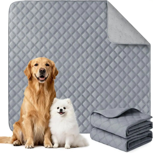 Reusable Washable Pee Pads Large/Extra Large 36'' x 41'' 2 Pack, Absorbent Pet Puppy Dog Training Pads Non-Slip, Waterproo Whein