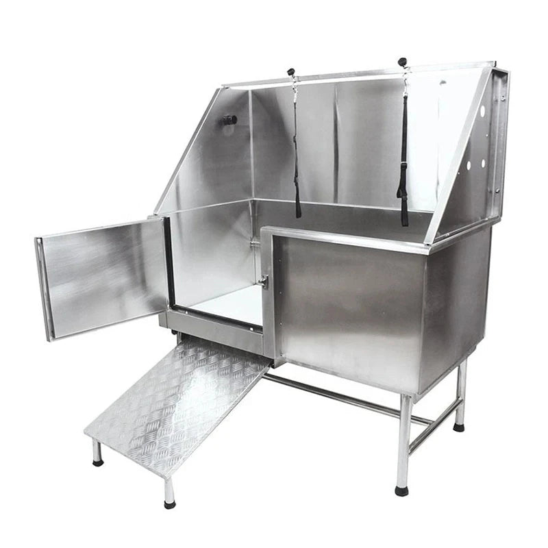 Stainless Steel Dog Grooming Bath Tub Custom Size Dog Washing Dog Grooming Bath Tub Stainless Steel Bathtub