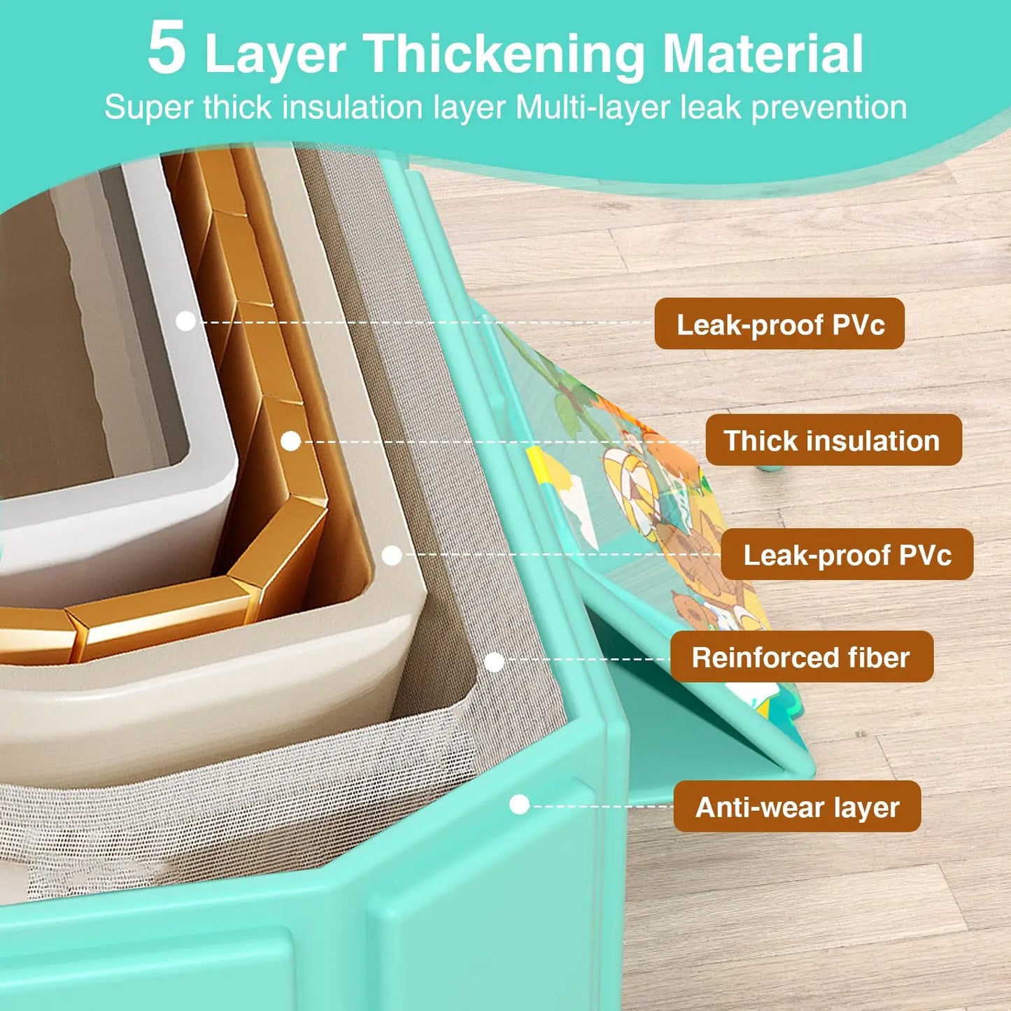 Portable Folding Baby Bathtub, Folded for Storage without Assembly, for Newborns to Toddlers, Bathtub for Outdoor Travel