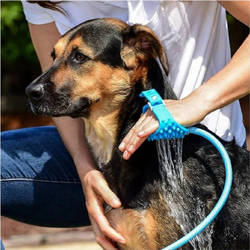 Pet Dog Bath Head Puppy Grooming Washing Sprayer Extra Long Tube Massage Shower Tool Large Dog Cleaning Brush Pet Supplies dog shampoo dog pool dog bath hunde zubehör dog shampoo bañera para perros