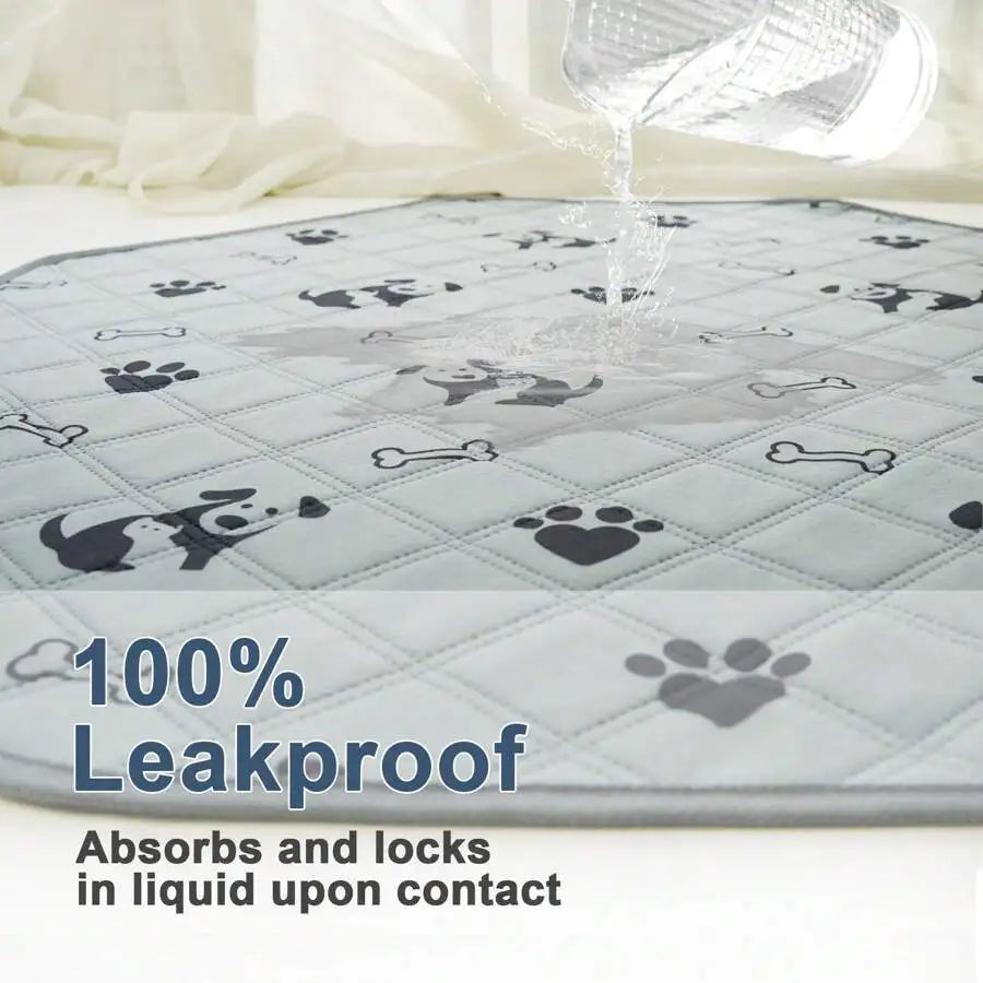 Washable Octagon Dog Pee Pads, Reusable Cat Sleep Game Mat, Fits 29" Octagon Fence, Dog Play Pen Pad, Absorbent & Leakproof Pet