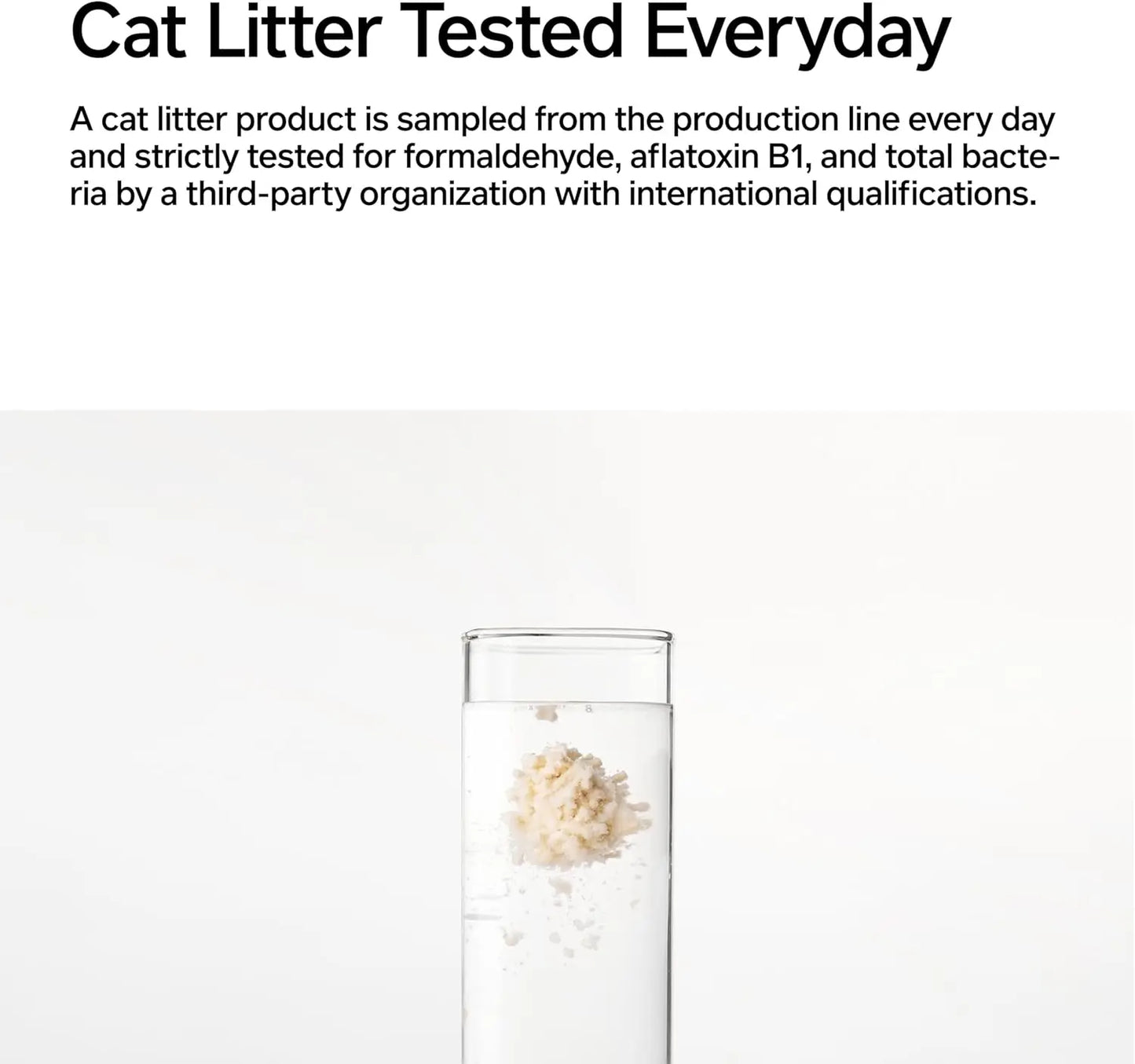 Tofu Cat Litter Clumping, Flushable, Ultra Absorbent Fast Drying, Dust-Free Less Tracking, 5.3lb