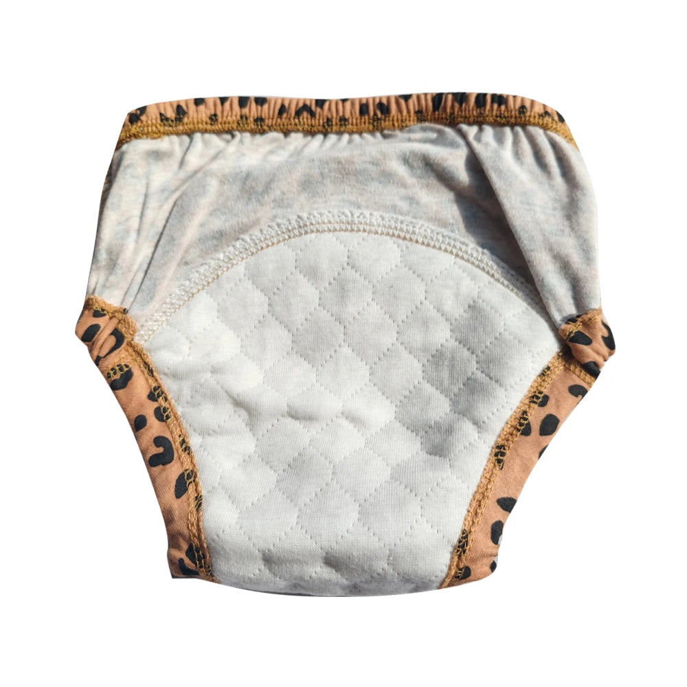 8pcs Baby Training Pants Diaper Cloth Nappies Reusable Washable Underwear for Boys & Girls Toddler Shorts Infant