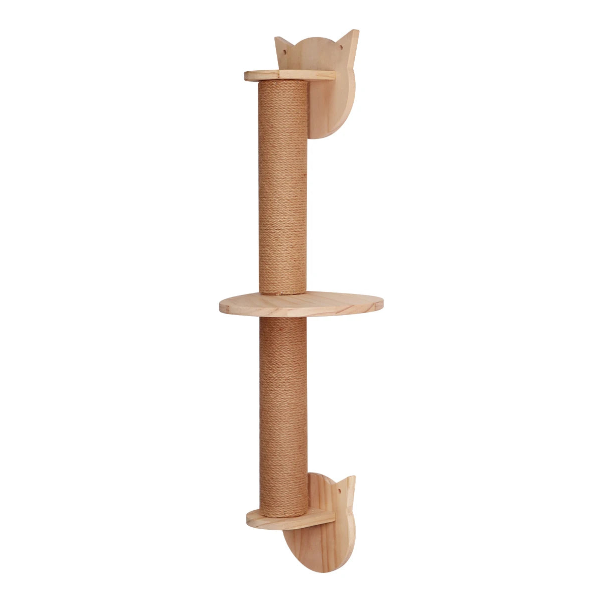 Wall Mounted Cat Climbing Shelf Steps Wall Furniture Stairway With Sisal Rope Scratching Post Tree for Cats Kitten Sleeping